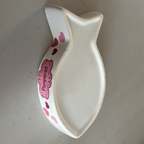 Cat food bowl in a fish style for food. Pampered - Picture 5 of 5